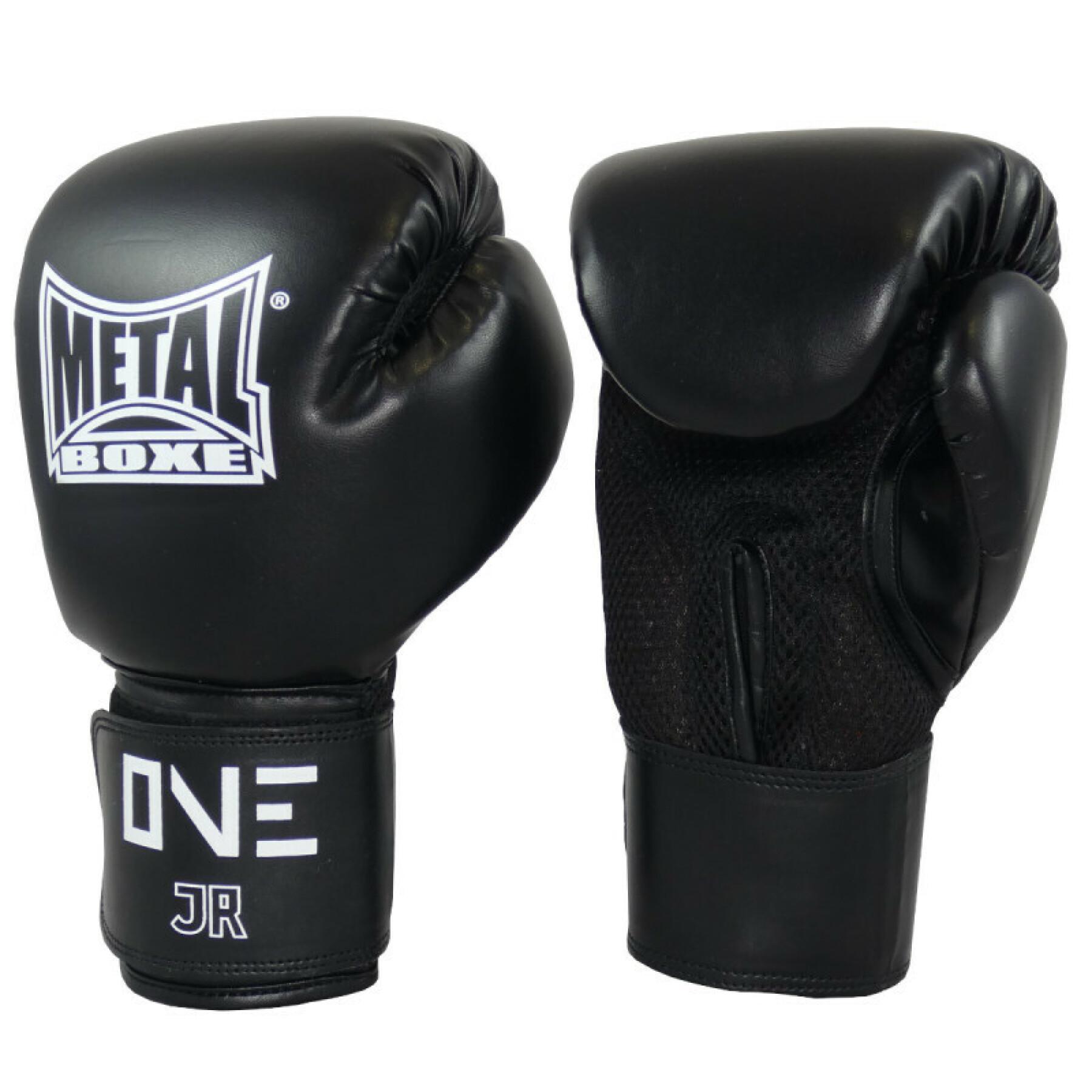 Gants de boxe d'entraînement enfant Metal Boxe One