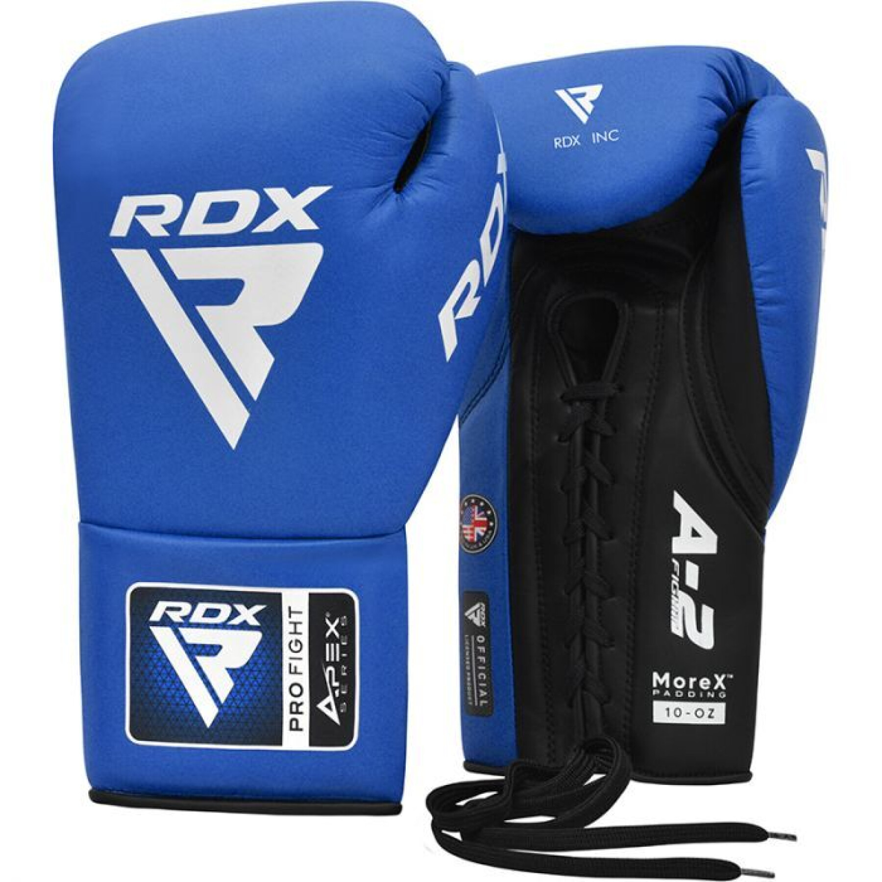 Gants de boxe à lacets d'entraînement/Sparring RDX Apex