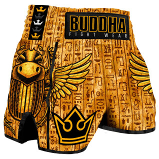 Short de boxe Thaï Buddha Fight Wear Retro Egypt