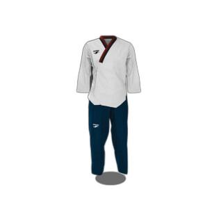 Dobok de Taekwondo poomsae brodé col Y enfant Dorawon Poom
