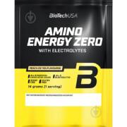 Lot de 50 sachets d'acides aminés avec électrolytes Biotech USA amino energy zero - Ananas-mangue - 14g