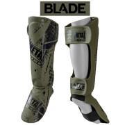 Protège-tibias + pied MMA Metal Boxe Blade
