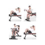 Banc de musculation inclinable multifonctions Synerfit Fitness Alpha