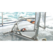 Vélo elliptique pour piscine inox Waterflex Elly